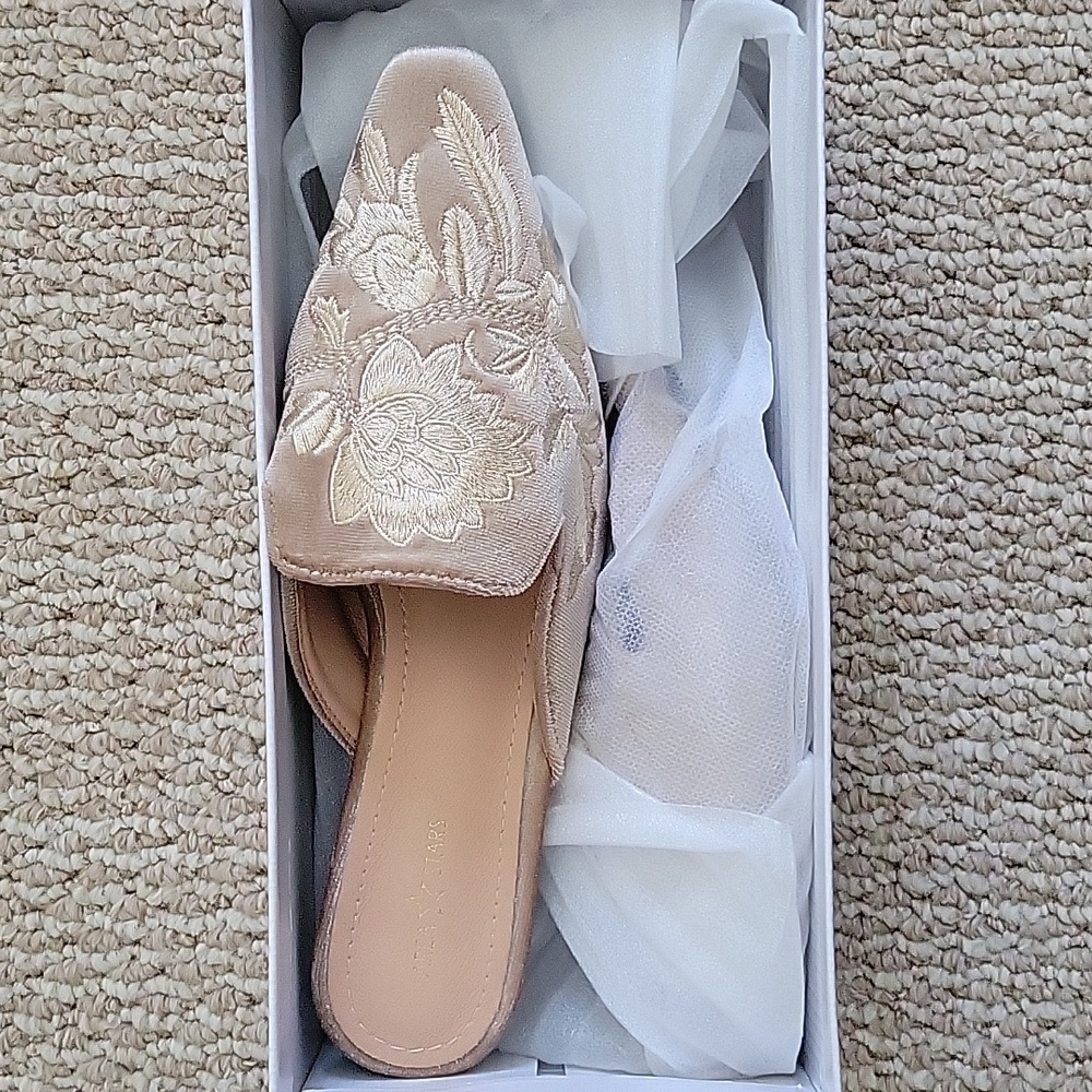 Shoes, Carolina Embroidered Mule - Picture 2 of 3